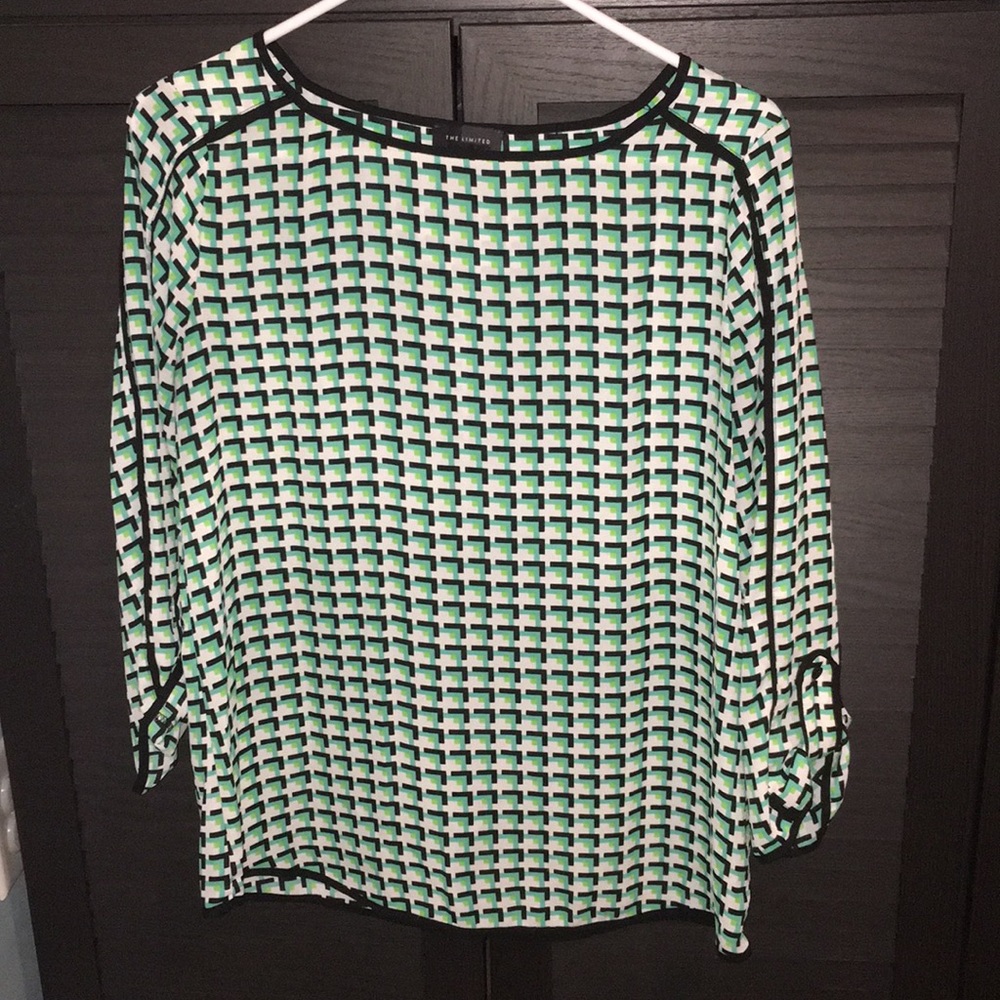 The Limited Geometric Blouse